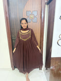 Feeding Party Wear -Coffee Brown