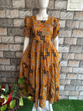 Delta Crepe 3Tier Feeding Maxi Mustard Yellow