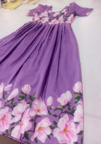 Lavender Cotton Maxi-Blossom Digital