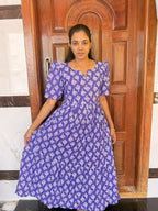 Pure Cotton Feeding Maxi-Violet