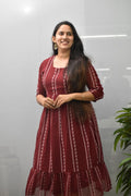 Feeding Georegtte Maxi -Maroon